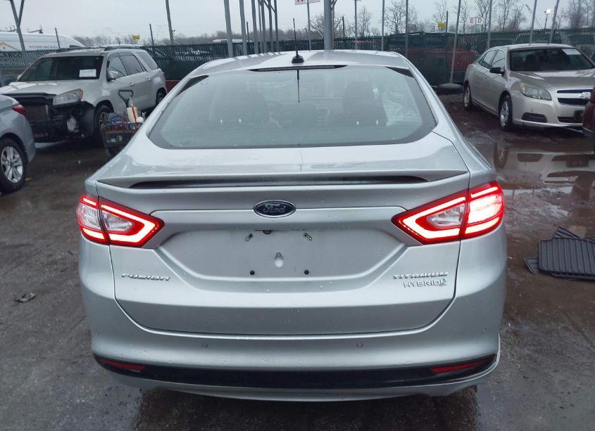 Photo 16 of 2014 Ford Fusion HYBRID TITANIUM (VIN 3FA6P0RU3ER350831)