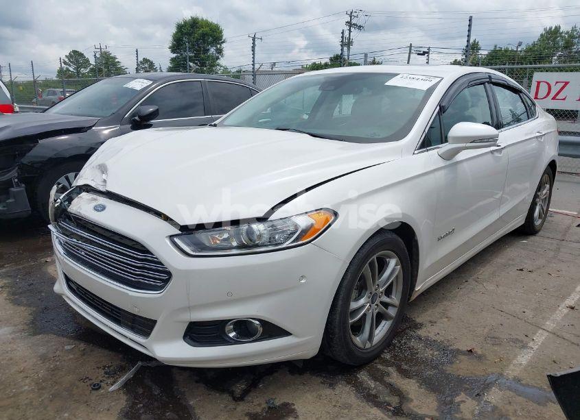 Photo 2 of 2016 Ford Fusion HYBRID TITANIUM (VIN 3FA6P0RU3GR190355)