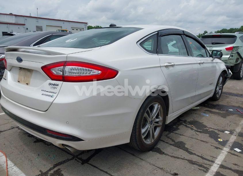 Photo 4 of 2016 Ford Fusion HYBRID TITANIUM (VIN 3FA6P0RU3GR190355)