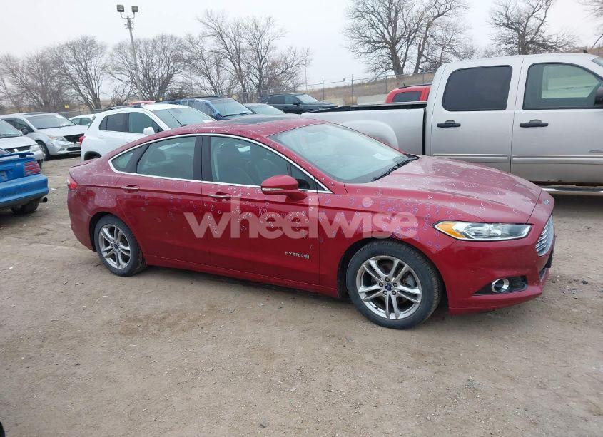 Photo 13 of 2016 Ford Fusion HYBRID TITANIUM (VIN 3FA6P0RU3GR355398)