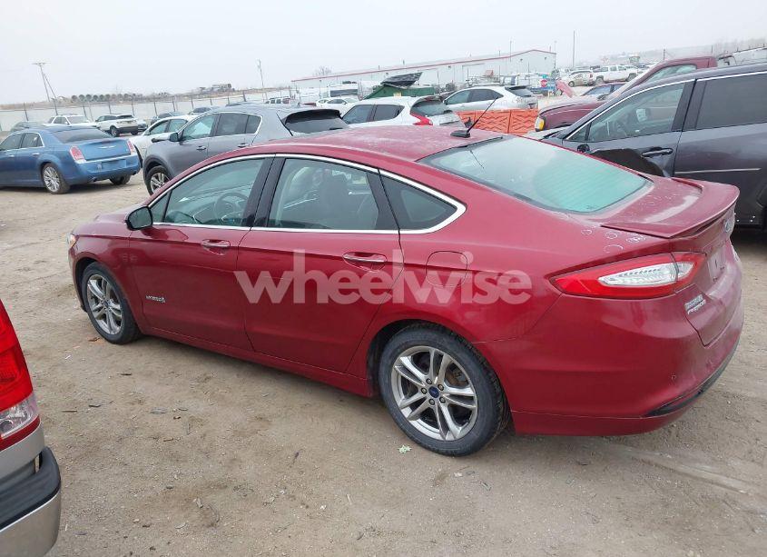 Photo 14 of 2016 Ford Fusion HYBRID TITANIUM (VIN 3FA6P0RU3GR355398)