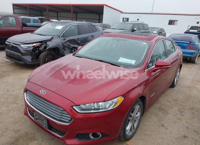 Photo 6 of 2016 Ford Fusion HYBRID TITANIUM (VIN 3FA6P0RU3GR355398)