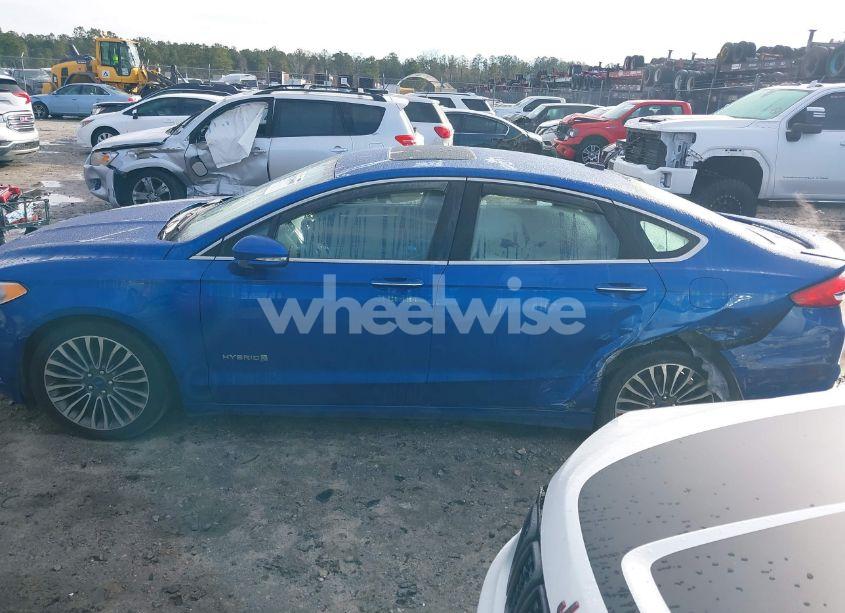 Photo 14 of 2017 Ford Fusion HYBRID TITANIUM (VIN 3FA6P0RU3HR182063)