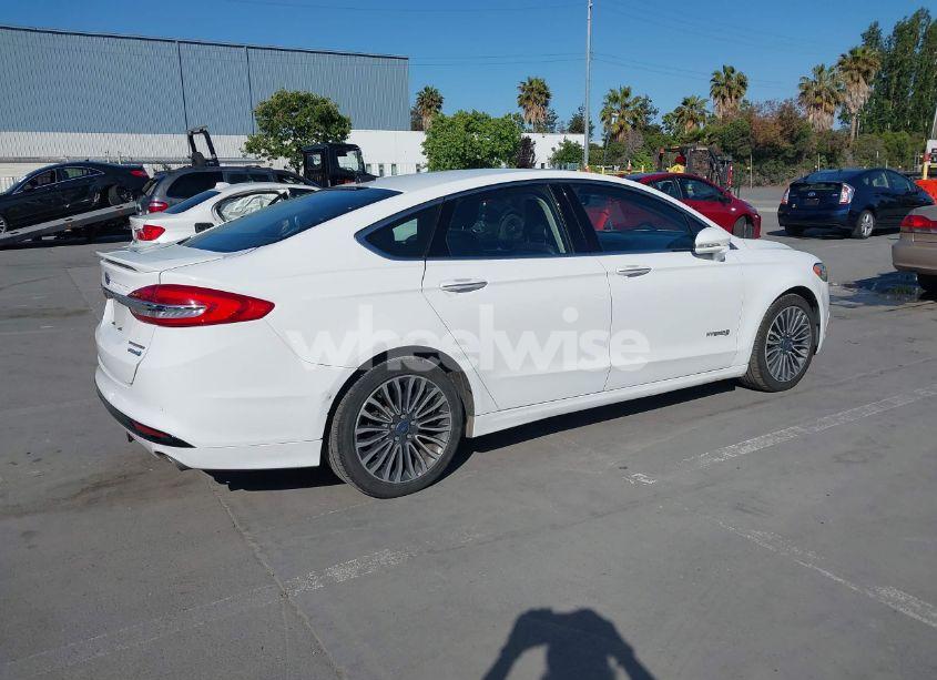 Photo 4 of 2017 Ford Fusion HYBRID TITANIUM (VIN 3FA6P0RU3HR323164)