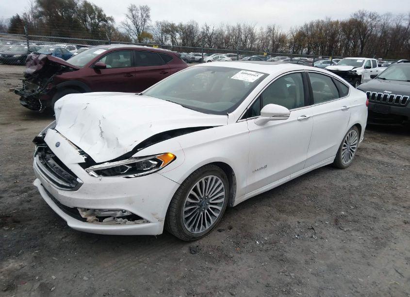 Photo 2 of 2017 Ford Fusion HYBRID TITANIUM (VIN 3FA6P0RU3HR359887)