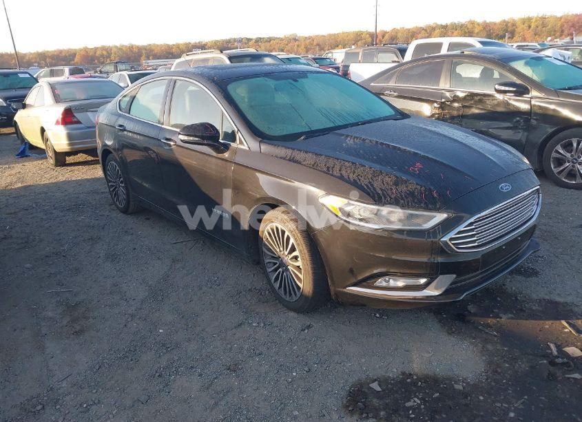 2018 Ford Fusion HYBRID TITANIUM (VIN 3FA6P0RU3JR207193) main photo