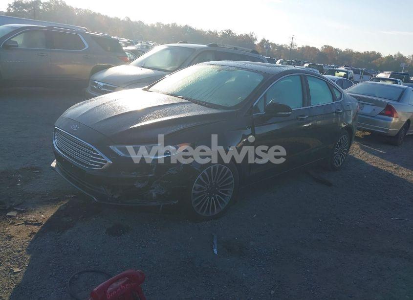 Photo 2 of 2018 Ford Fusion HYBRID TITANIUM (VIN 3FA6P0RU3JR207193)