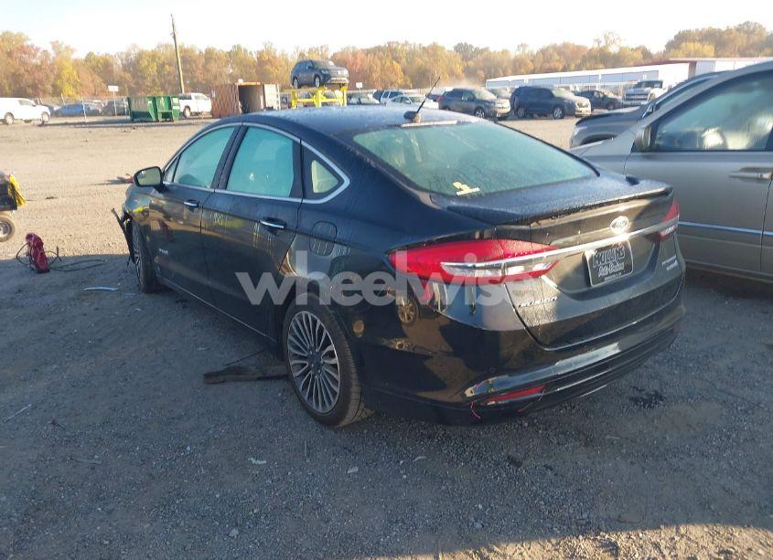 Photo 3 of 2018 Ford Fusion HYBRID TITANIUM (VIN 3FA6P0RU3JR207193)
