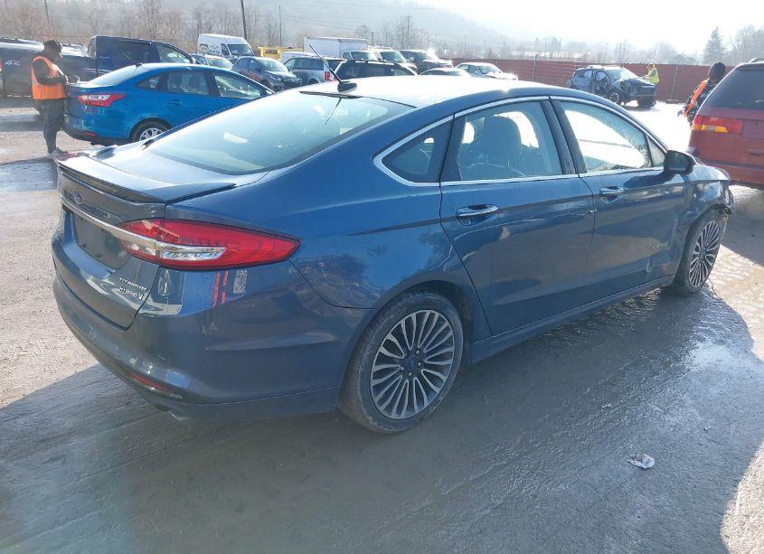 Photo 4 of 2018 Ford Fusion HYBRID TITANIUM (VIN 3FA6P0RU3JR241828)