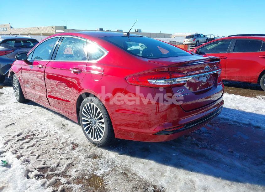 Photo 3 of 2018 Ford Fusion HYBRID TITANIUM (VIN 3FA6P0RU3JR250514)