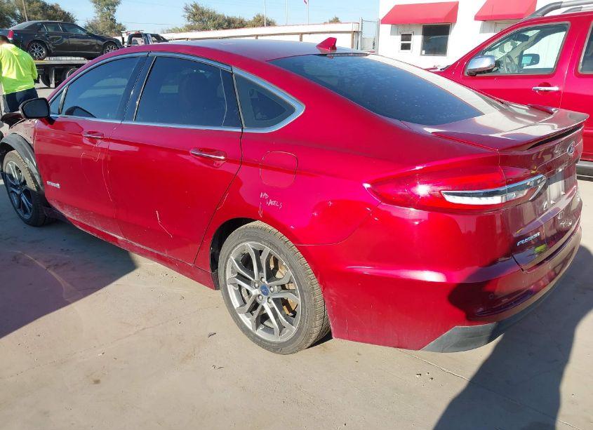 Photo 3 of 2019 Ford Fusion HYBRID TITANIUM (VIN 3FA6P0RU3KR235562)