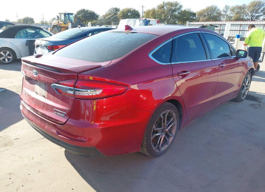Photo 4 of 2019 Ford Fusion HYBRID TITANIUM (VIN 3FA6P0RU3KR235562)