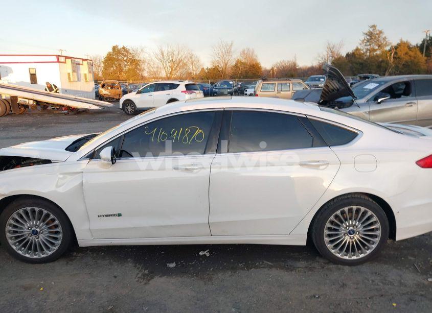 Photo 14 of 2014 Ford Fusion HYBRID TITANIUM (VIN 3FA6P0RU4ER350871)