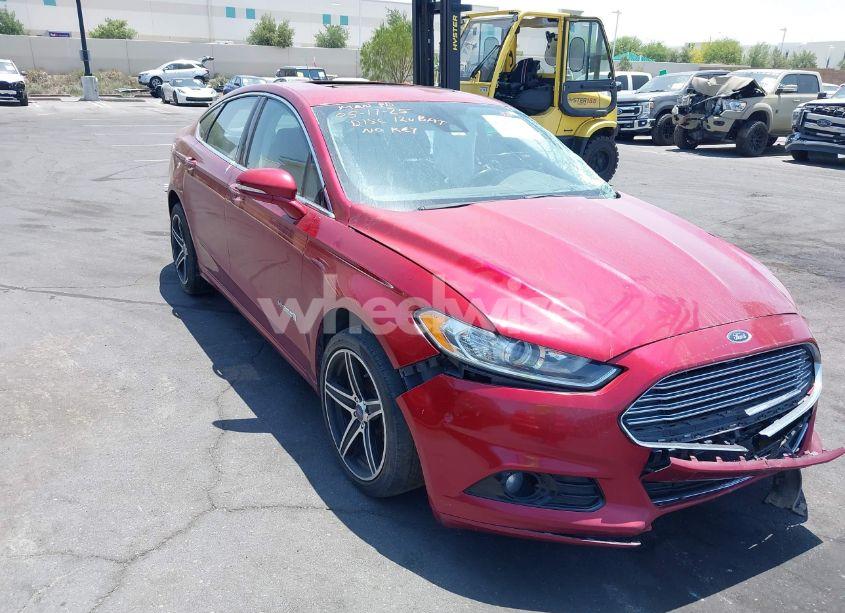 2014 Ford Fusion HYBRID TITANIUM (VIN 3FA6P0RU4ER366360) main photo