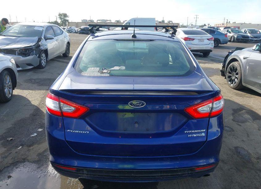 Photo 17 of 2015 Ford Fusion HYBRID TITANIUM (VIN 3FA6P0RU4FR245202)