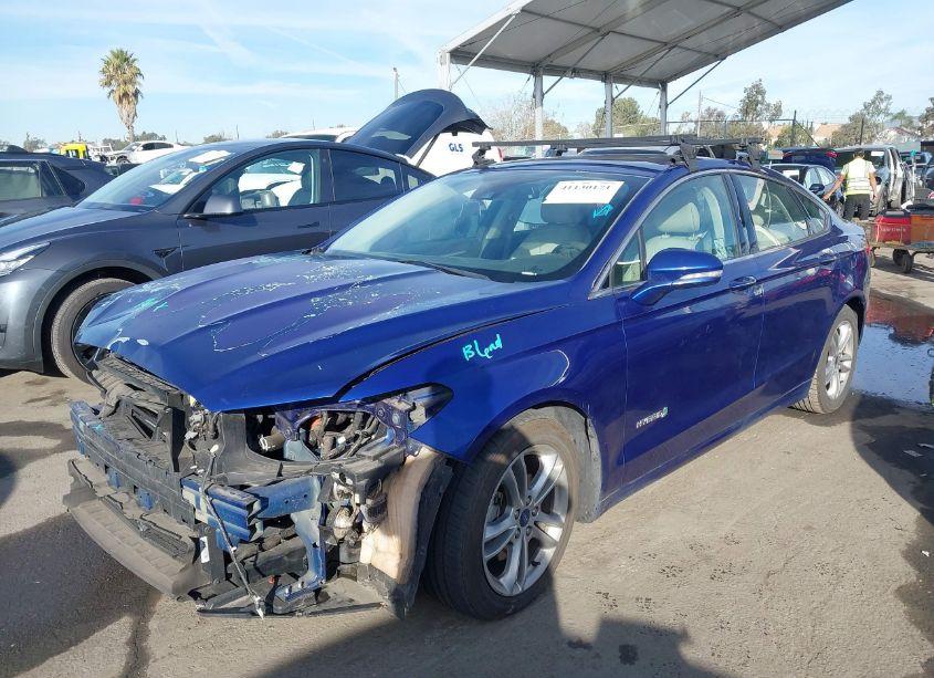 Photo 2 of 2015 Ford Fusion HYBRID TITANIUM (VIN 3FA6P0RU4FR245202)