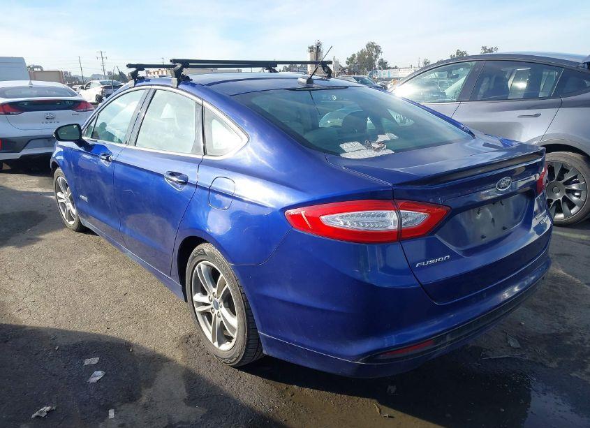 Photo 3 of 2015 Ford Fusion HYBRID TITANIUM (VIN 3FA6P0RU4FR245202)