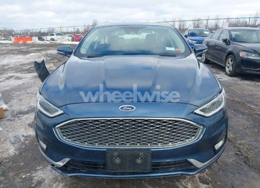Photo 12 of 2019 Ford Fusion HYBRID TITANIUM (VIN 3FA6P0RU4KR111168)