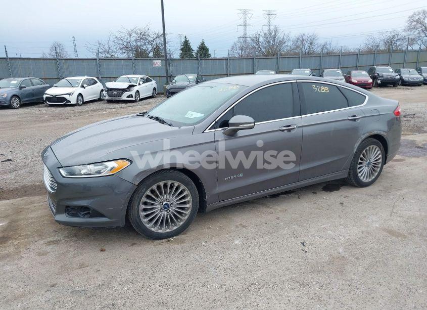 Photo 2 of 2013 Ford Fusion HYBRID TITANIUM (VIN 3FA6P0RU5DR289612)
