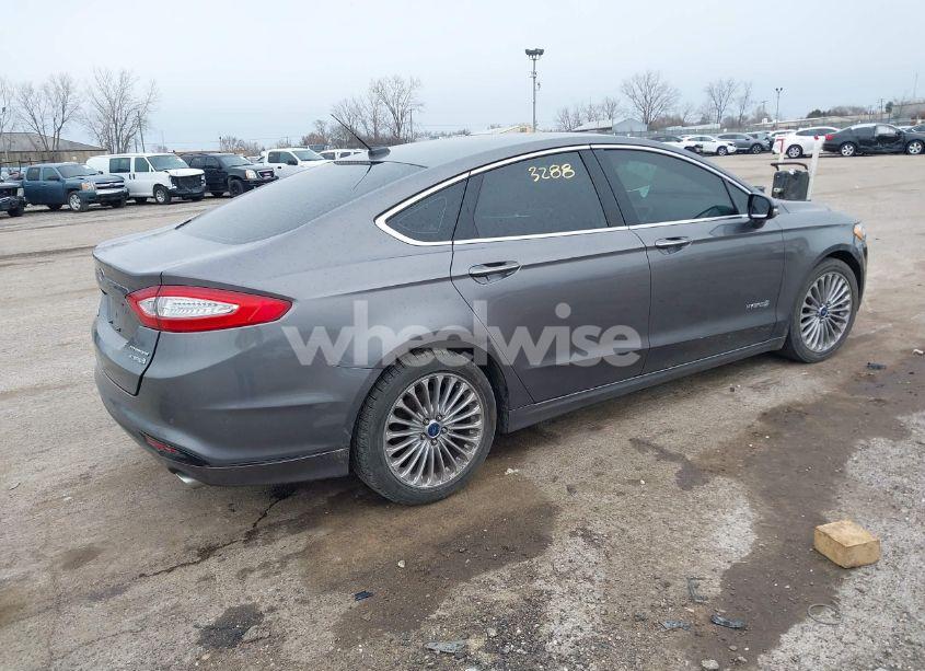 Photo 4 of 2013 Ford Fusion HYBRID TITANIUM (VIN 3FA6P0RU5DR289612)