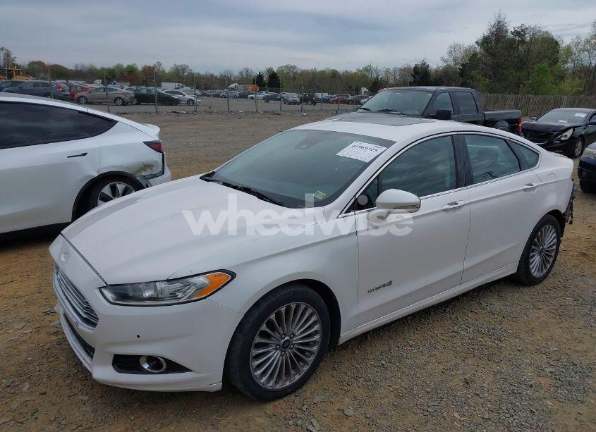 Photo 2 of 2013 Ford Fusion HYBRID TITANIUM (VIN 3FA6P0RU5DR357469)