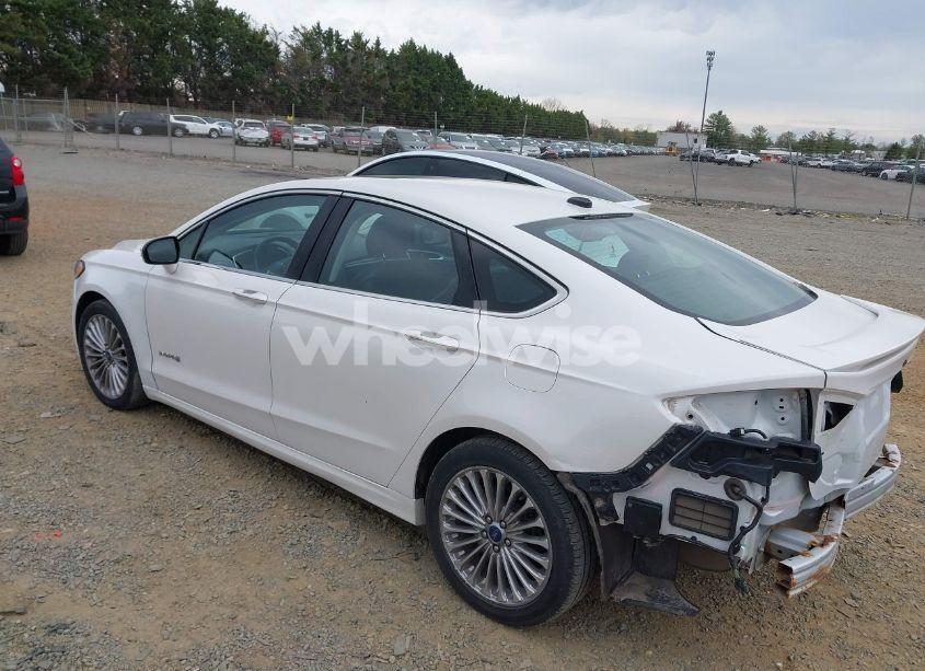 Photo 3 of 2013 Ford Fusion HYBRID TITANIUM (VIN 3FA6P0RU5DR357469)
