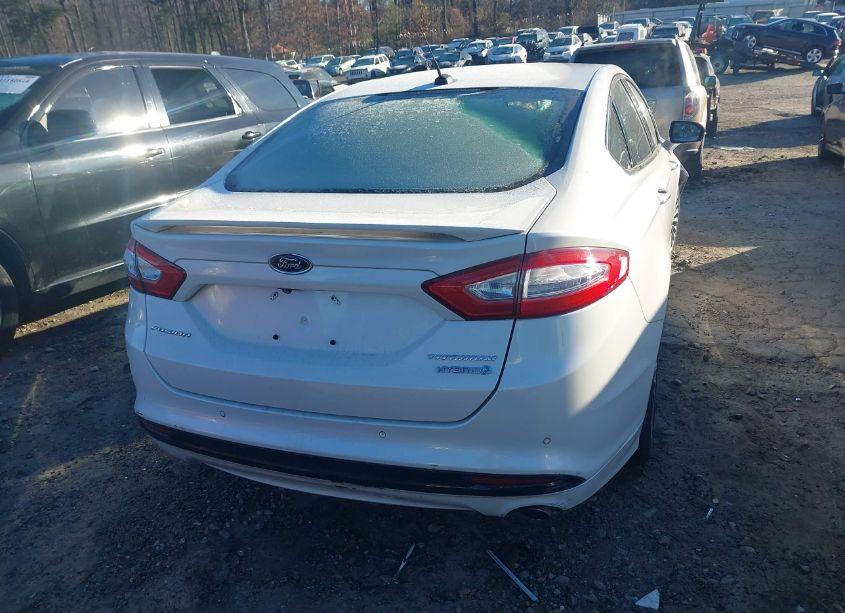 Photo 16 of 2014 Ford Fusion HYBRID TITANIUM (VIN 3FA6P0RU5ER261388)