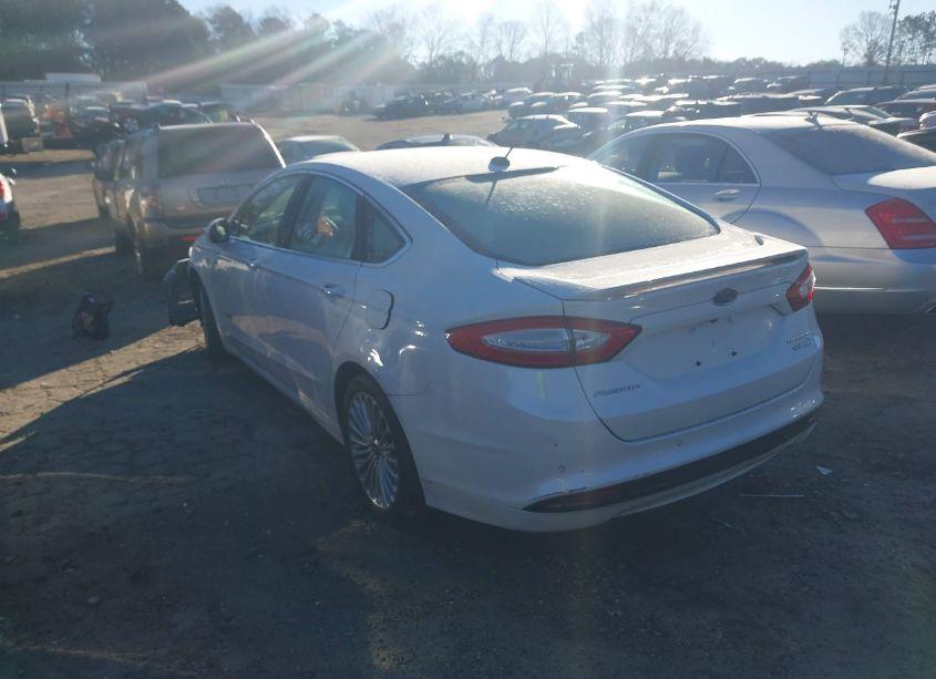 Photo 3 of 2014 Ford Fusion HYBRID TITANIUM (VIN 3FA6P0RU5ER261388)