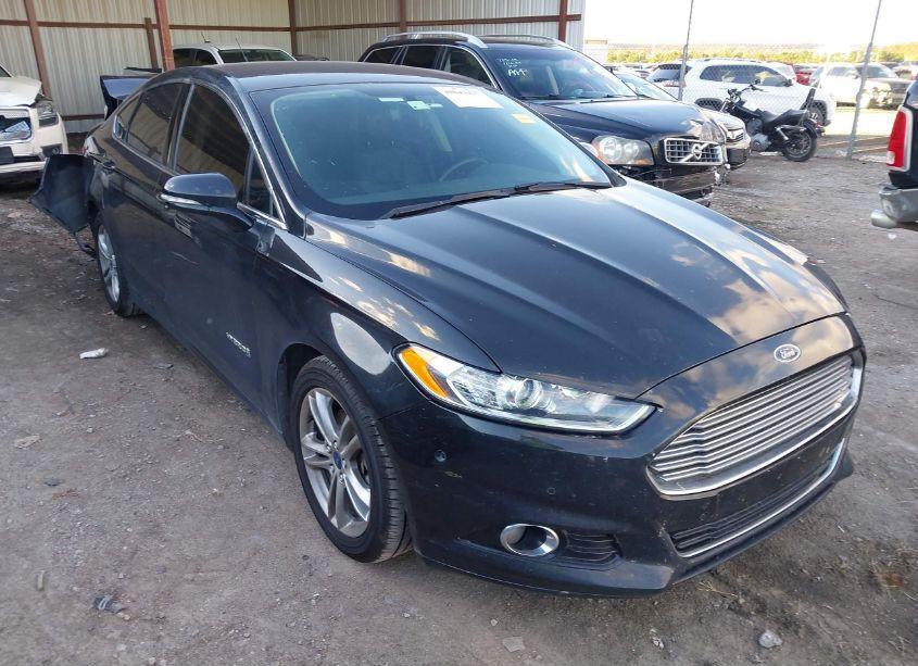 2015 Ford Fusion HYBRID TITANIUM (VIN 3FA6P0RU5FR193773) main photo