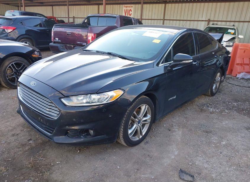 Photo 2 of 2015 Ford Fusion HYBRID TITANIUM (VIN 3FA6P0RU5FR193773)