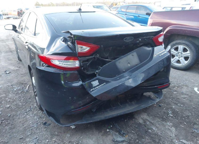 Photo 6 of 2015 Ford Fusion HYBRID TITANIUM (VIN 3FA6P0RU5FR193773)