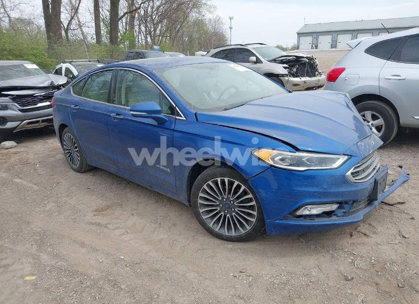 2017 Ford Fusion HYBRID TITANIUM (VIN 3FA6P0RU5HR388615) main photo