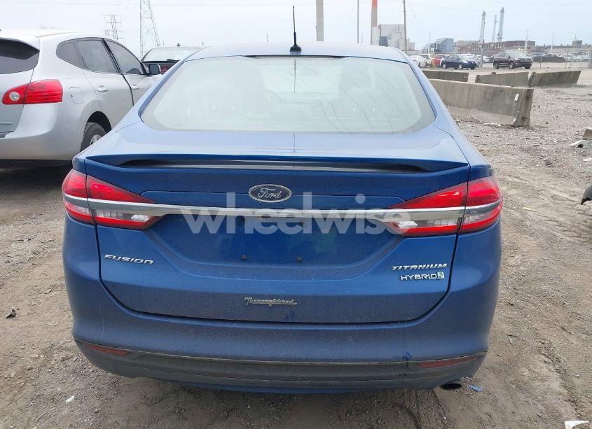 Photo 16 of 2017 Ford Fusion HYBRID TITANIUM (VIN 3FA6P0RU5HR388615)