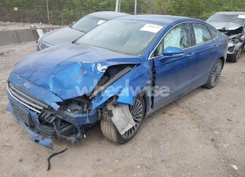 Photo 2 of 2017 Ford Fusion HYBRID TITANIUM (VIN 3FA6P0RU5HR388615)