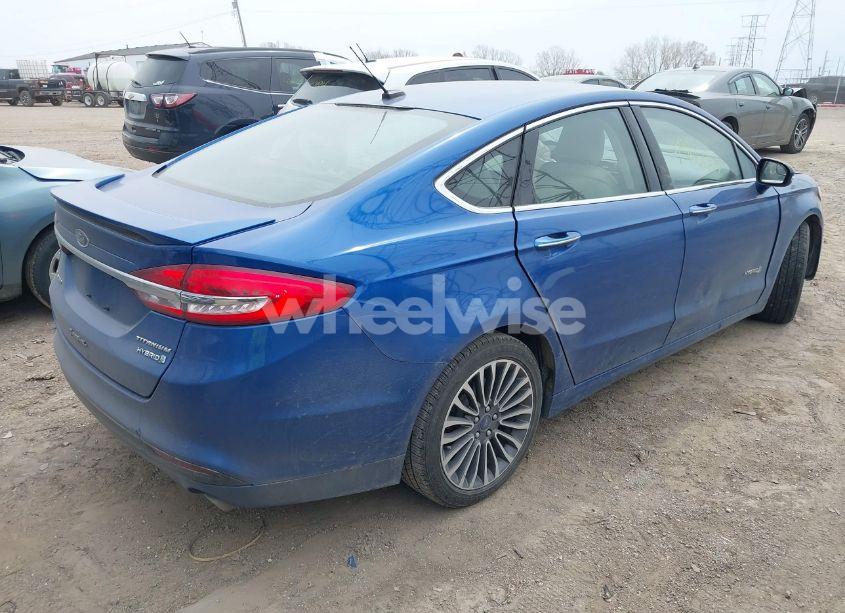 Photo 4 of 2017 Ford Fusion HYBRID TITANIUM (VIN 3FA6P0RU5HR388615)