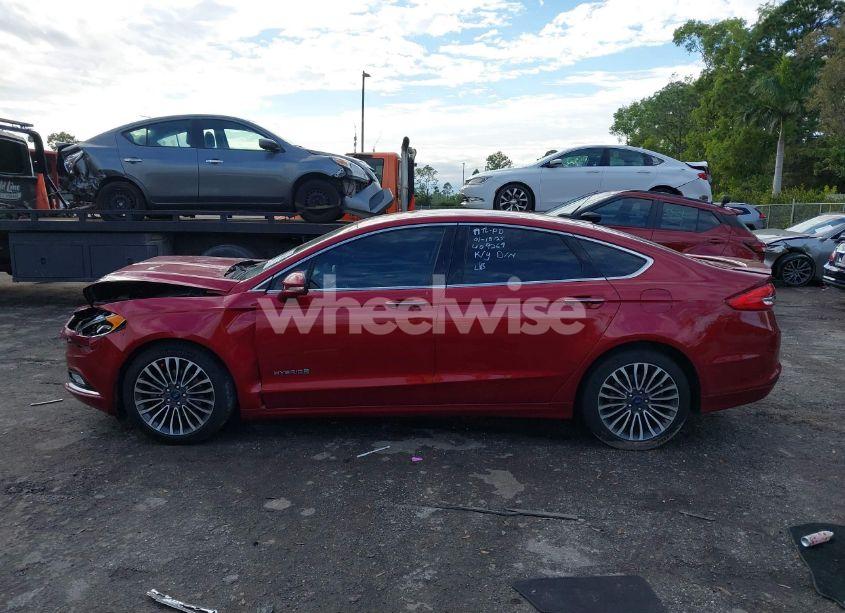 Photo 14 of 2018 Ford Fusion HYBRID TITANIUM (VIN 3FA6P0RU5JR120119)
