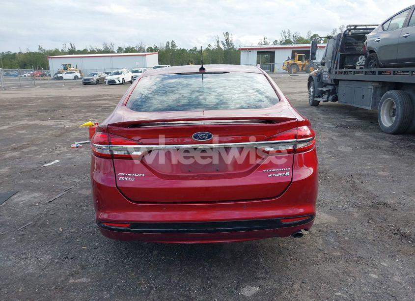 Photo 16 of 2018 Ford Fusion HYBRID TITANIUM (VIN 3FA6P0RU5JR120119)