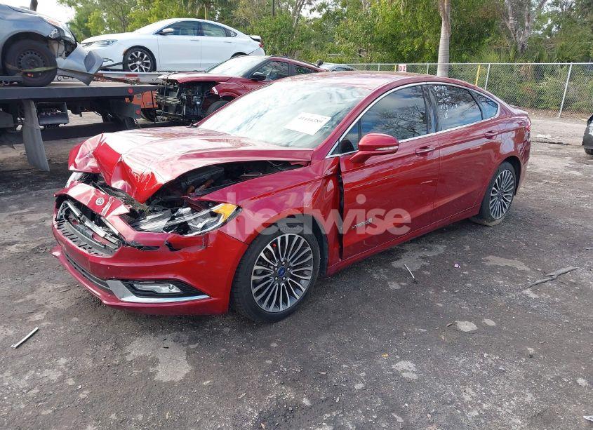 Photo 2 of 2018 Ford Fusion HYBRID TITANIUM (VIN 3FA6P0RU5JR120119)