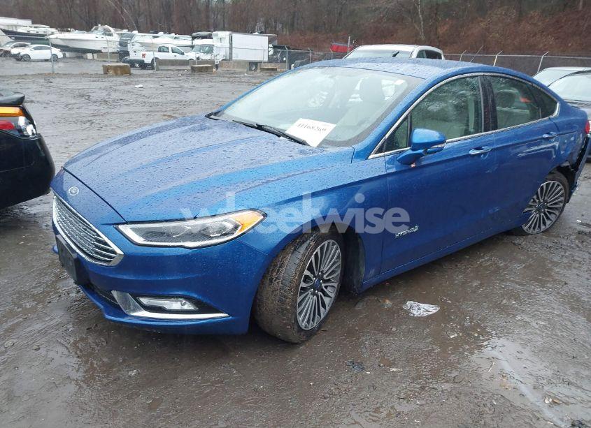 Photo 2 of 2018 Ford Fusion HYBRID TITANIUM (VIN 3FA6P0RU5JR141536)