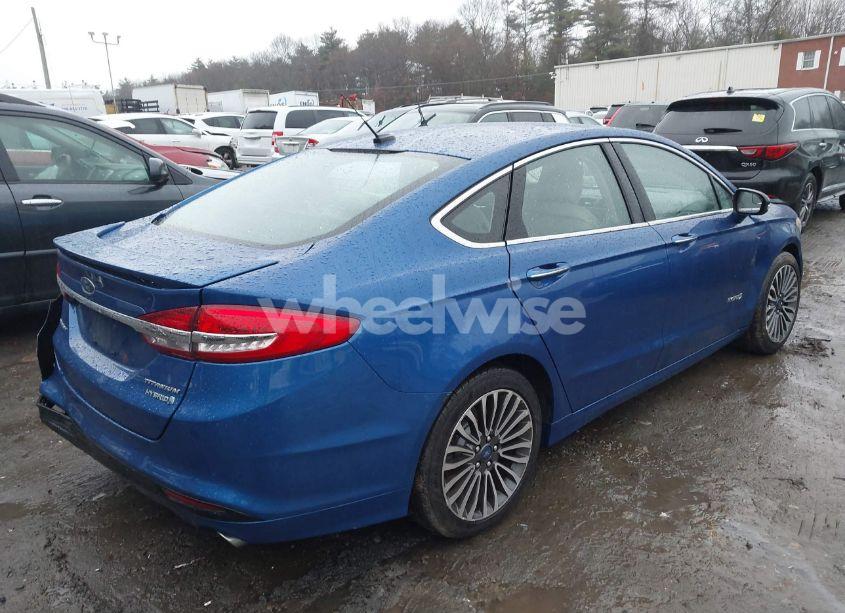 Photo 4 of 2018 Ford Fusion HYBRID TITANIUM (VIN 3FA6P0RU5JR141536)