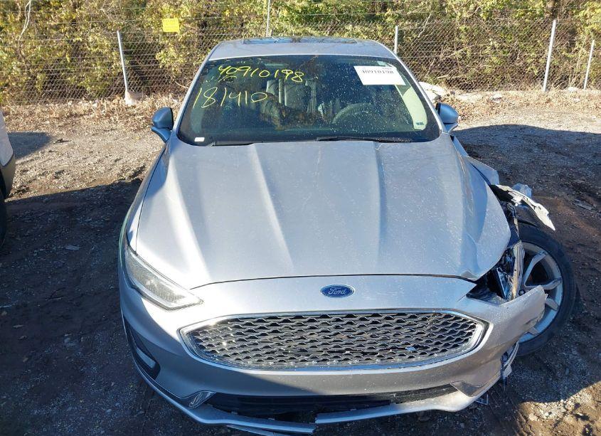 Photo 12 of 2019 Ford Fusion HYBRID TITANIUM (VIN 3FA6P0RU5KR181410)