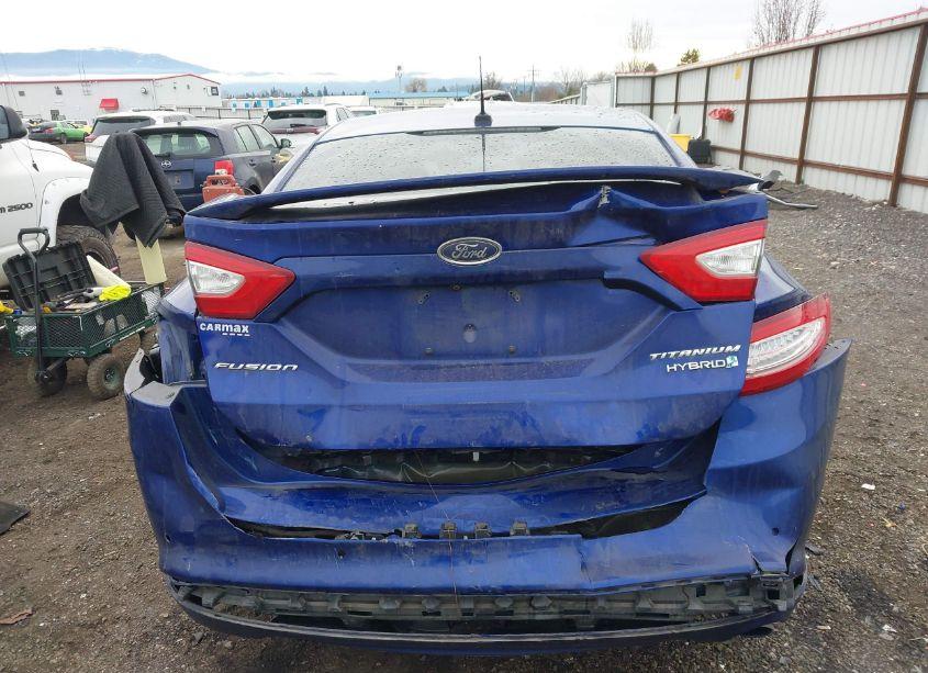 Photo 16 of 2013 Ford Fusion HYBRID TITANIUM (VIN 3FA6P0RU6DR304117)