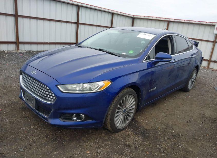 Photo 2 of 2013 Ford Fusion HYBRID TITANIUM (VIN 3FA6P0RU6DR304117)