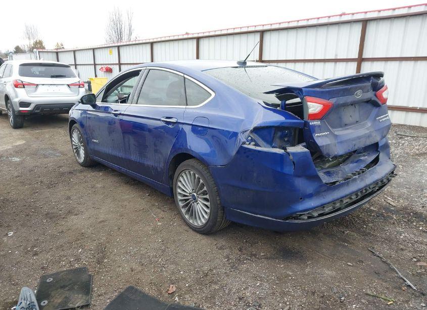 Photo 3 of 2013 Ford Fusion HYBRID TITANIUM (VIN 3FA6P0RU6DR304117)