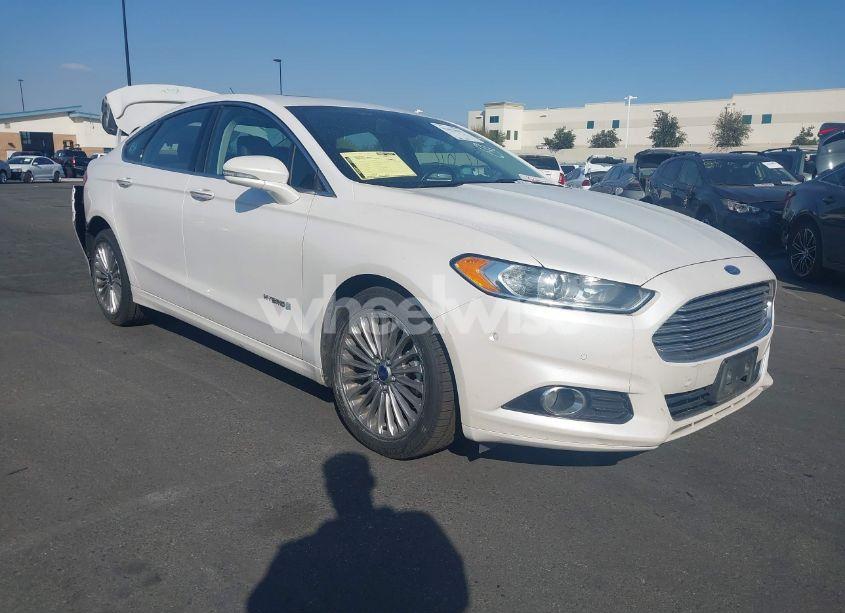 2014 Ford Fusion HYBRID TITANIUM (VIN 3FA6P0RU6ER158304) main photo