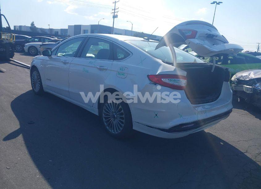 Photo 3 of 2014 Ford Fusion HYBRID TITANIUM (VIN 3FA6P0RU6ER158304)
