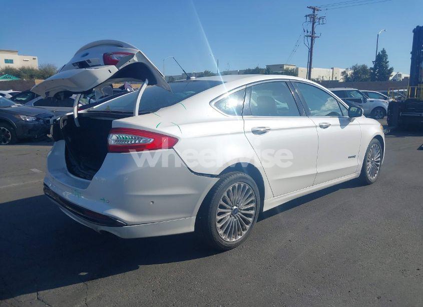Photo 4 of 2014 Ford Fusion HYBRID TITANIUM (VIN 3FA6P0RU6ER158304)