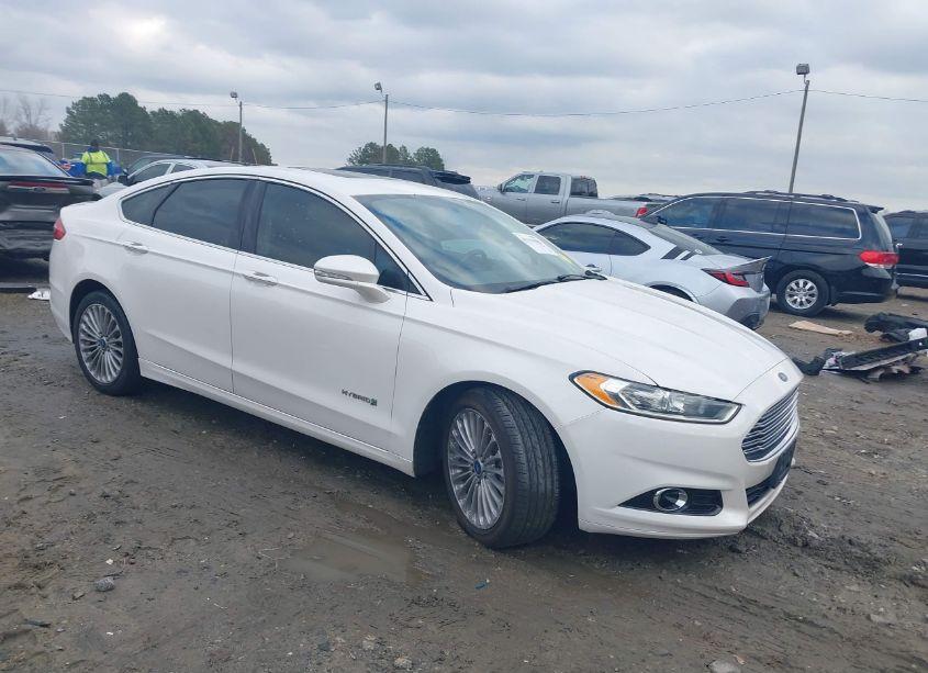 2014 Ford Fusion HYBRID TITANIUM (VIN 3FA6P0RU6ER211700) main photo