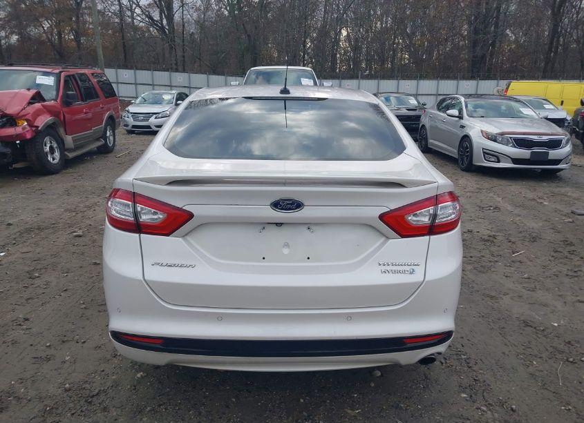 Photo 16 of 2014 Ford Fusion HYBRID TITANIUM (VIN 3FA6P0RU6ER211700)