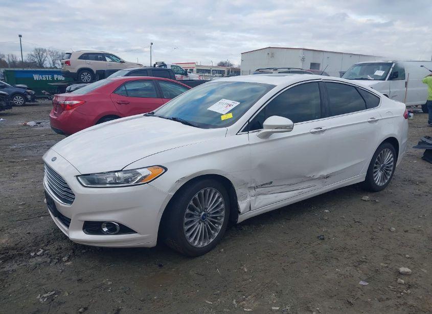 Photo 2 of 2014 Ford Fusion HYBRID TITANIUM (VIN 3FA6P0RU6ER211700)